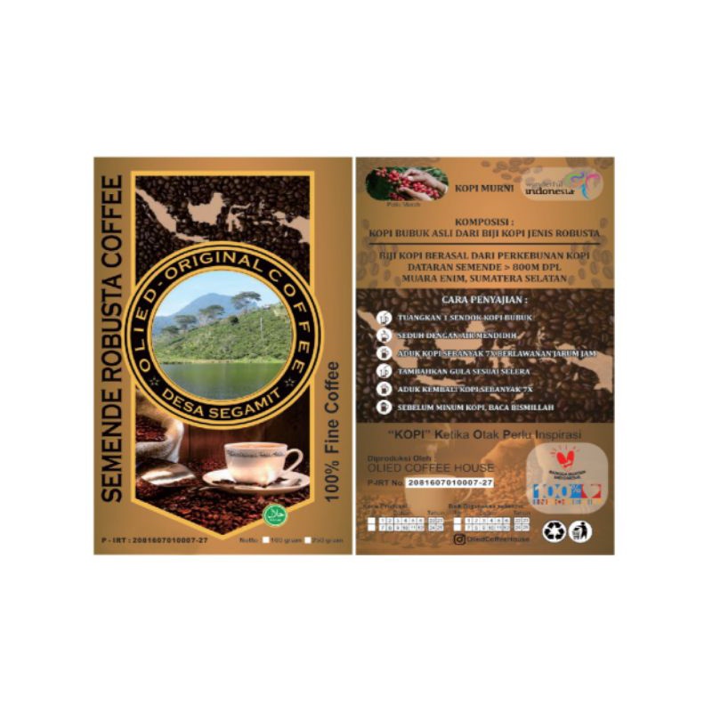 

Olied Coffee 87