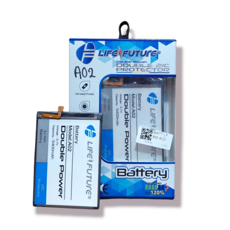 BATRE DOUBLE POWER LF SAMSUNG A02 A022 / SAMSUNG A12 A125 A127 DOUBLE POWER