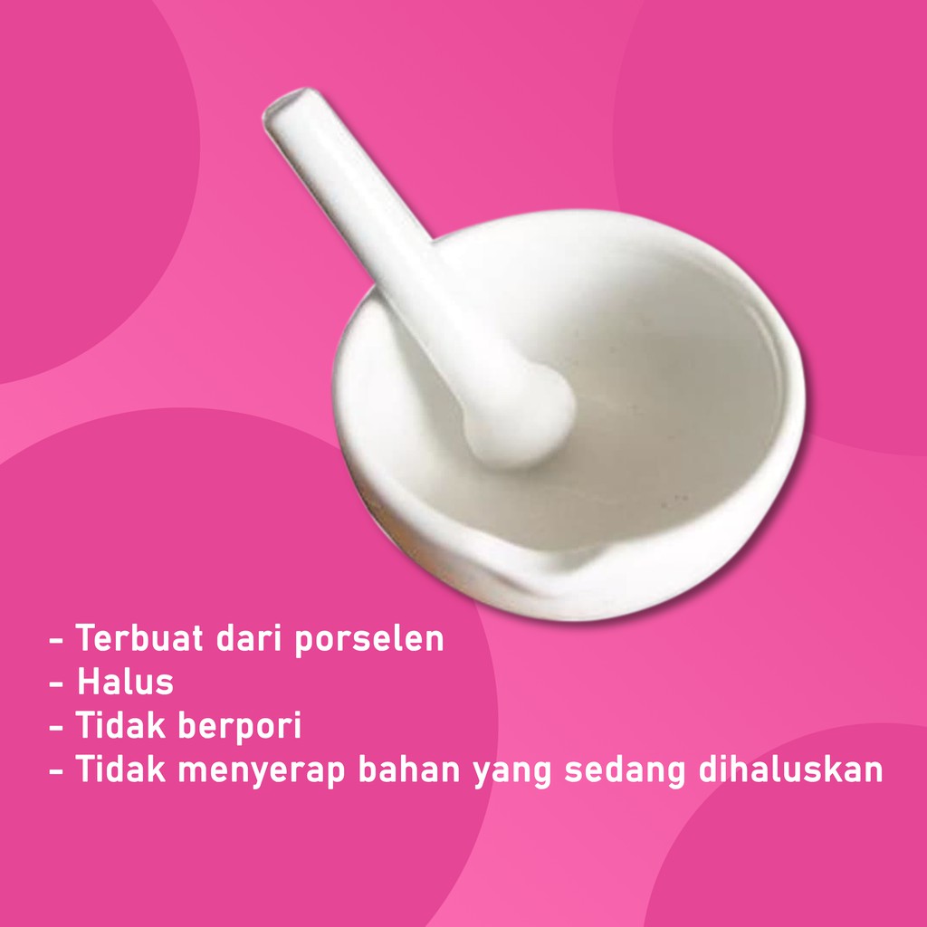 Nesco Mortar 13cm, pestle Lumpang Alat Penumbuk, FM, Best Seller