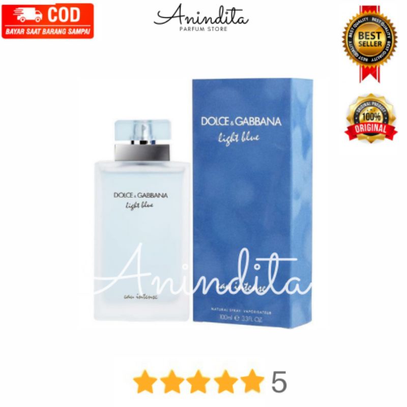 Light Blue Woman Dolce and Gabbana Eau De Parfum Original Singapore