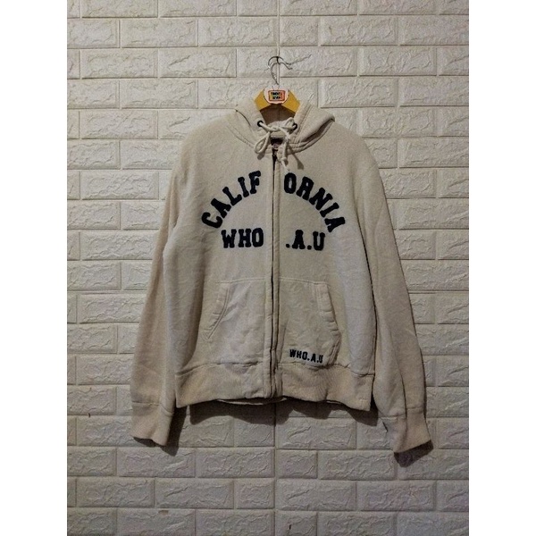 ZIPHOODIE BY WHO A.U CALIFORNIA SHERPA