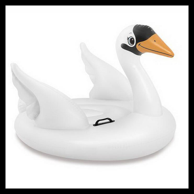 PROMO Intex Swan Float Ride-On Putih. Ban Pelampung Angsa Renang