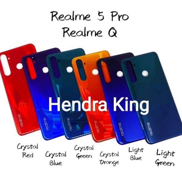 Back casing Realme 5 Pro / Tutup casing Belakang Realme 5 Pro