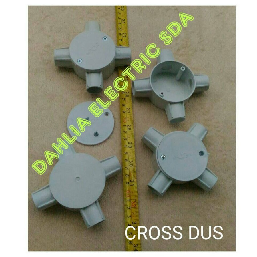 

CROSS DUS 20MM PUTIH DEXTA