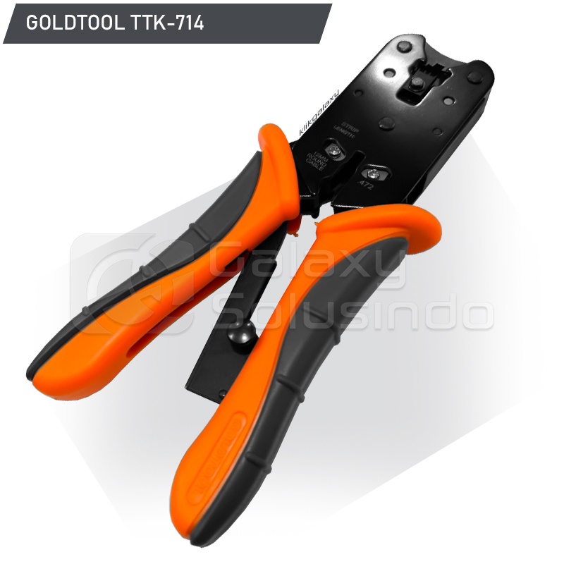 Goldtool TTK-714 Cat6 Modular Crimping Tool