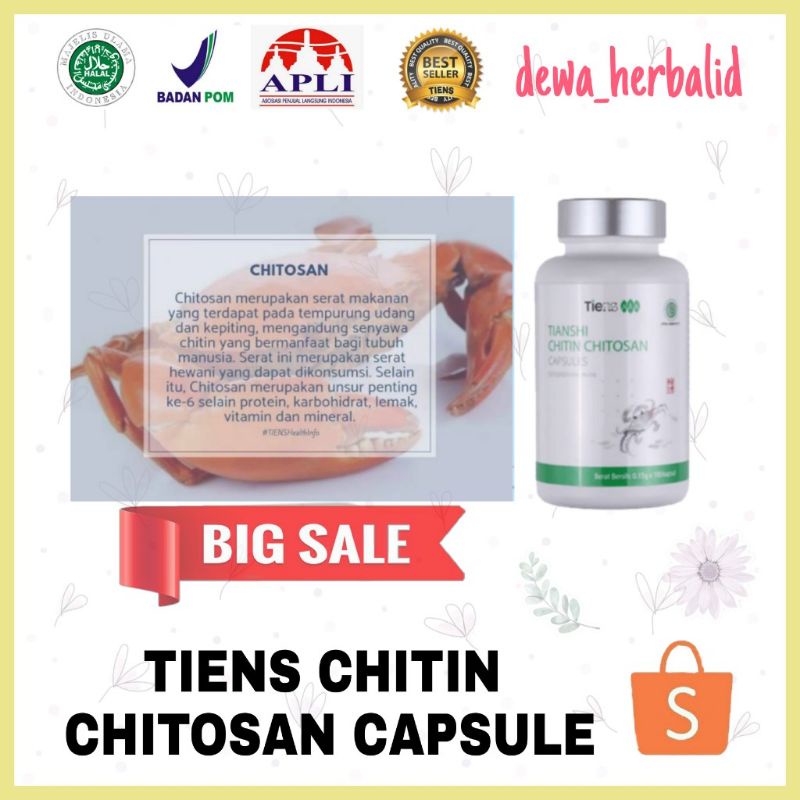 CHITIN CHITOSAN TIENS