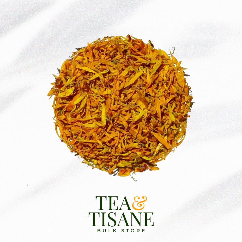 

Teh Bunga Marigold (Kelopak) / Dried Orange Marigold Petal Tea 1 kg