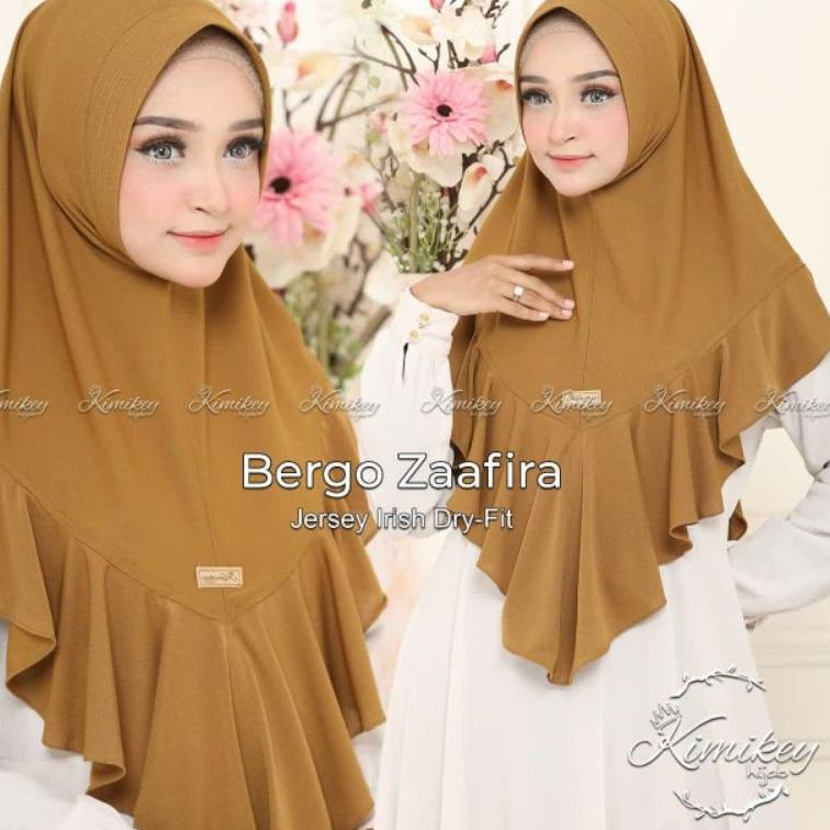 "PSA.01Jl22ғ" HIJAB INSTAN BERGO ZAFIRA ORI KIMIKEY