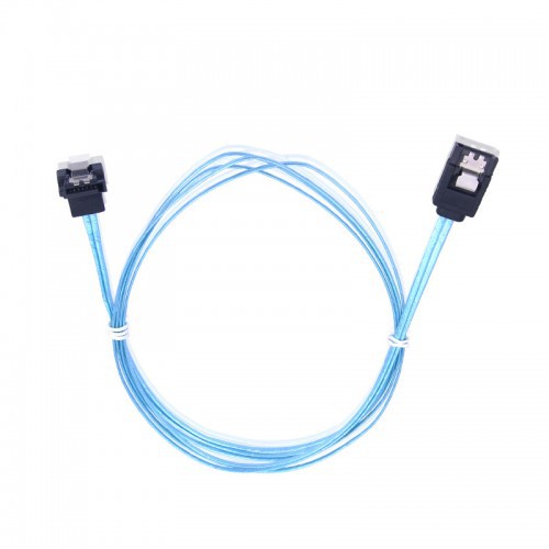 Kabel Serial Data SATA 3 III ORICO Pin Lock 6Gbps CPD-7P6G-BA90 - Cable data sata L klip