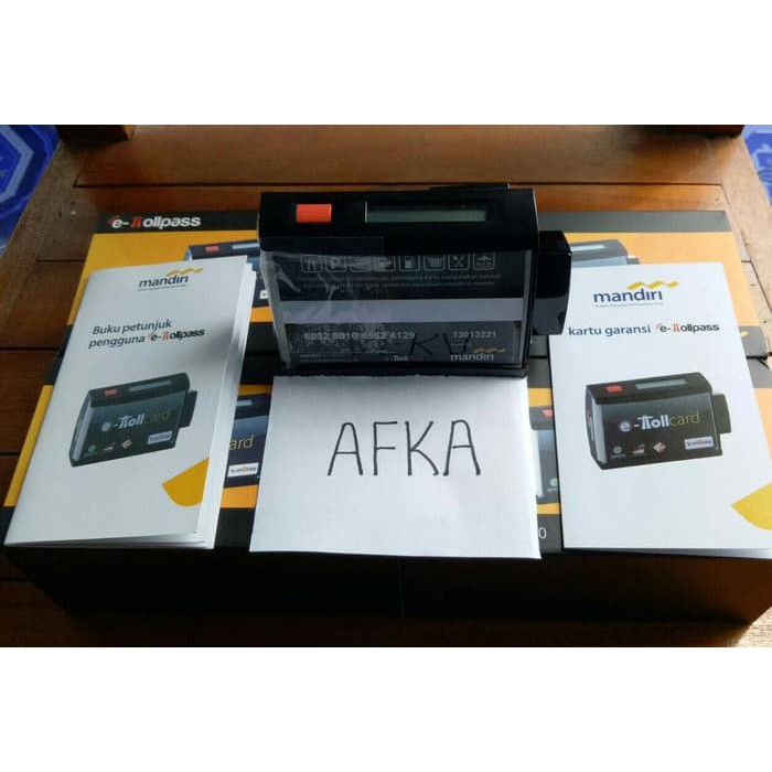 Ready Stock Mandiri E-Toll Pass On Board Unit Original Dan Bergaransi
