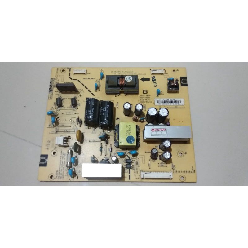 POWERSUPLAY PSU REGULATOR TV SHARP LC-24N407I-WH