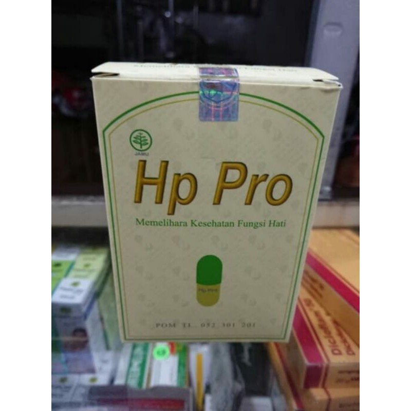 Obat Hepatitis HP Pro Asli isi120capsul HP Pro -Produk Original