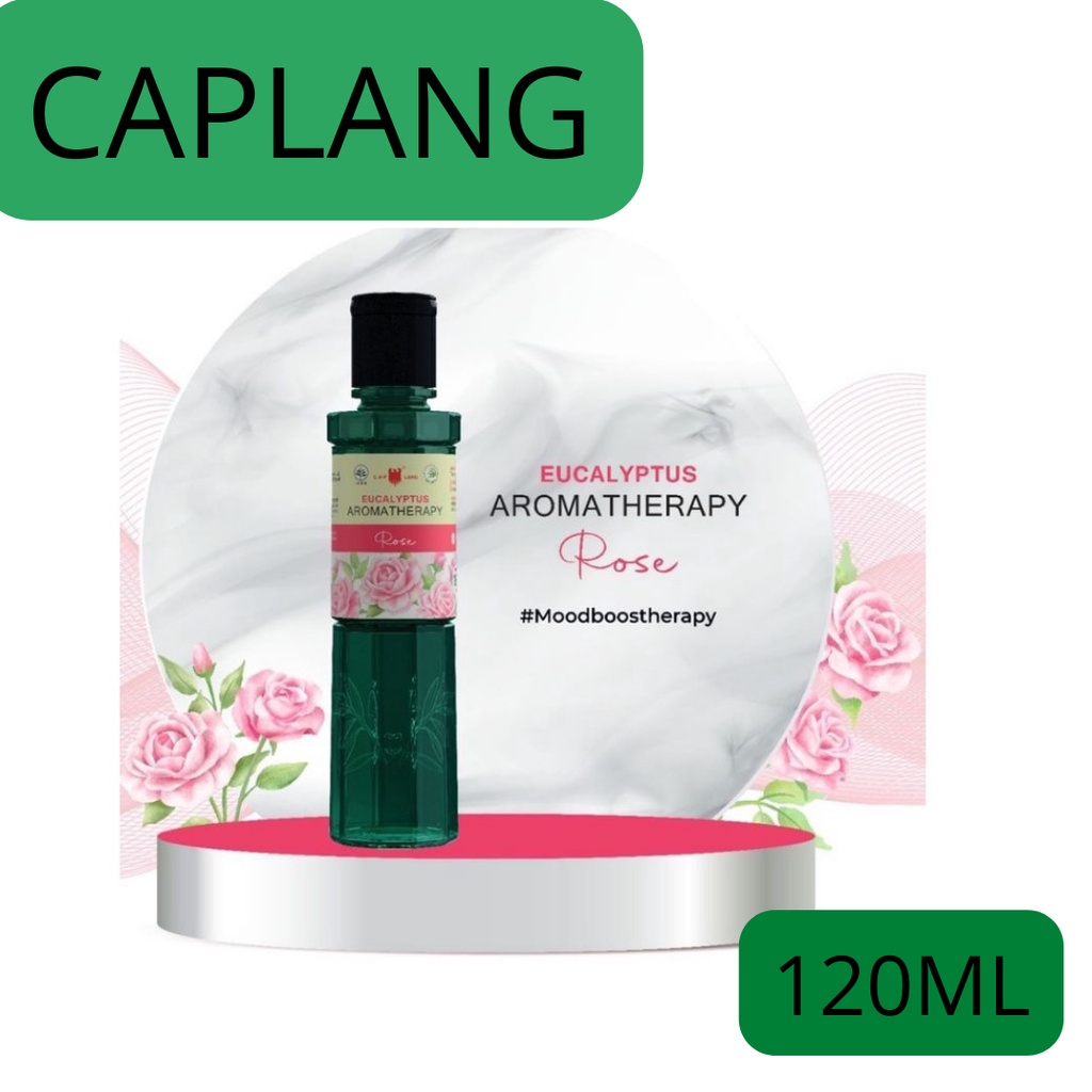 Caplang Minyak Kayu Putih Aromaterapi Rose 120Ml