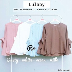 Baju Atasan Bawahan Wanita Tunik Baju Muslim Blus Muslim Lulaby Top