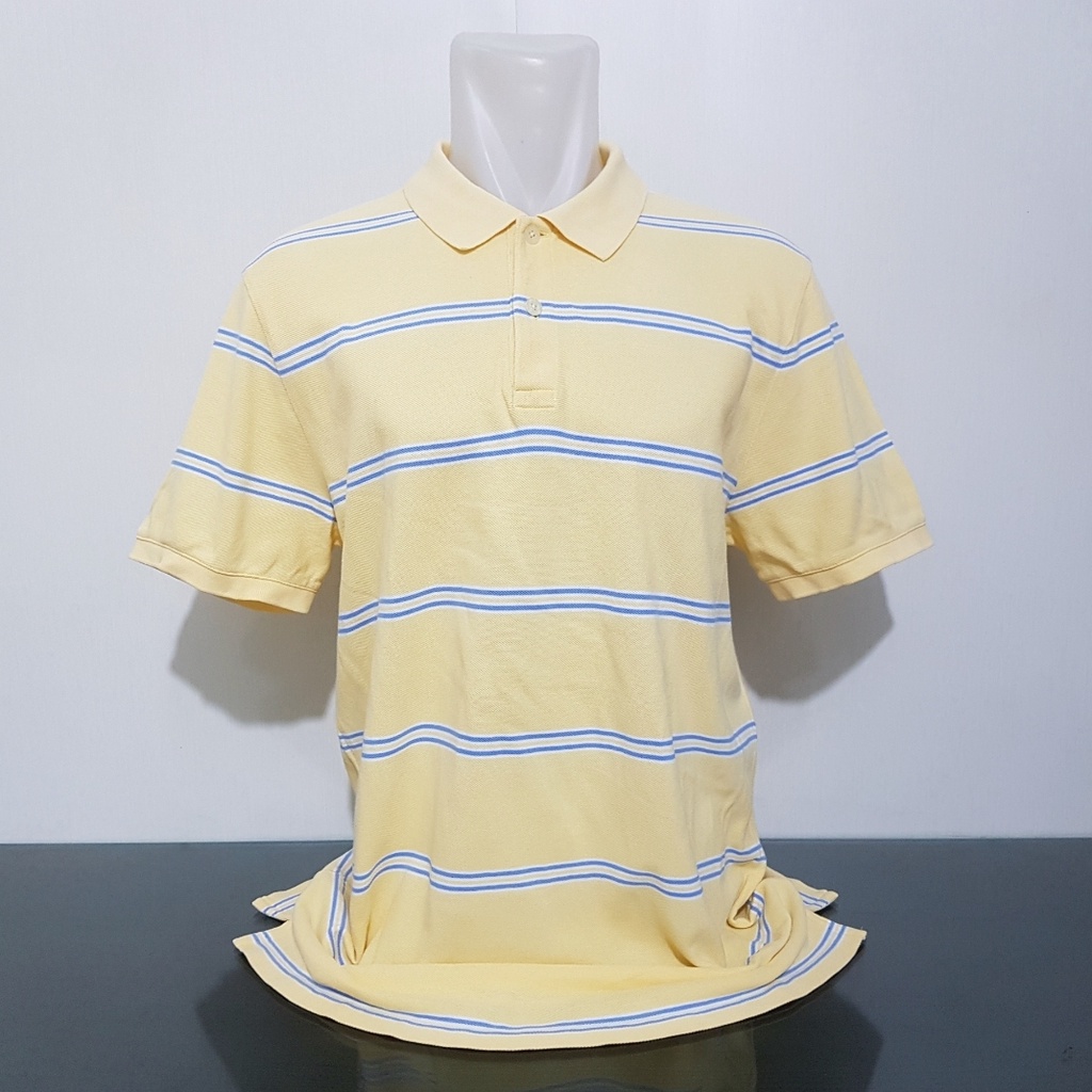 Baju Kaos Polo GIORDANO - Size L sd XL - Lebar Dada 55 cm - Original 100% - Bks
