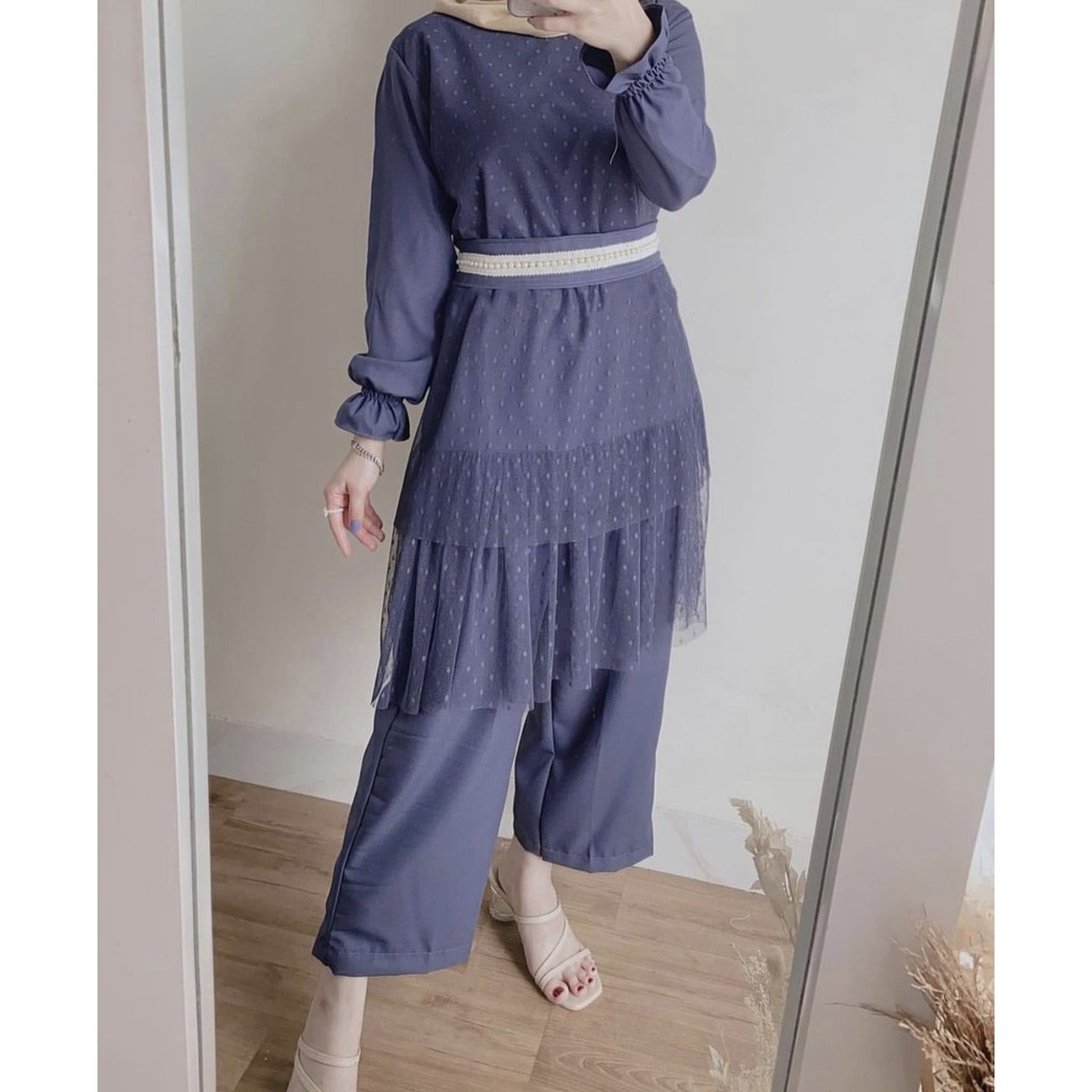 ALICE ONE SET-GIANDA NAVY SET