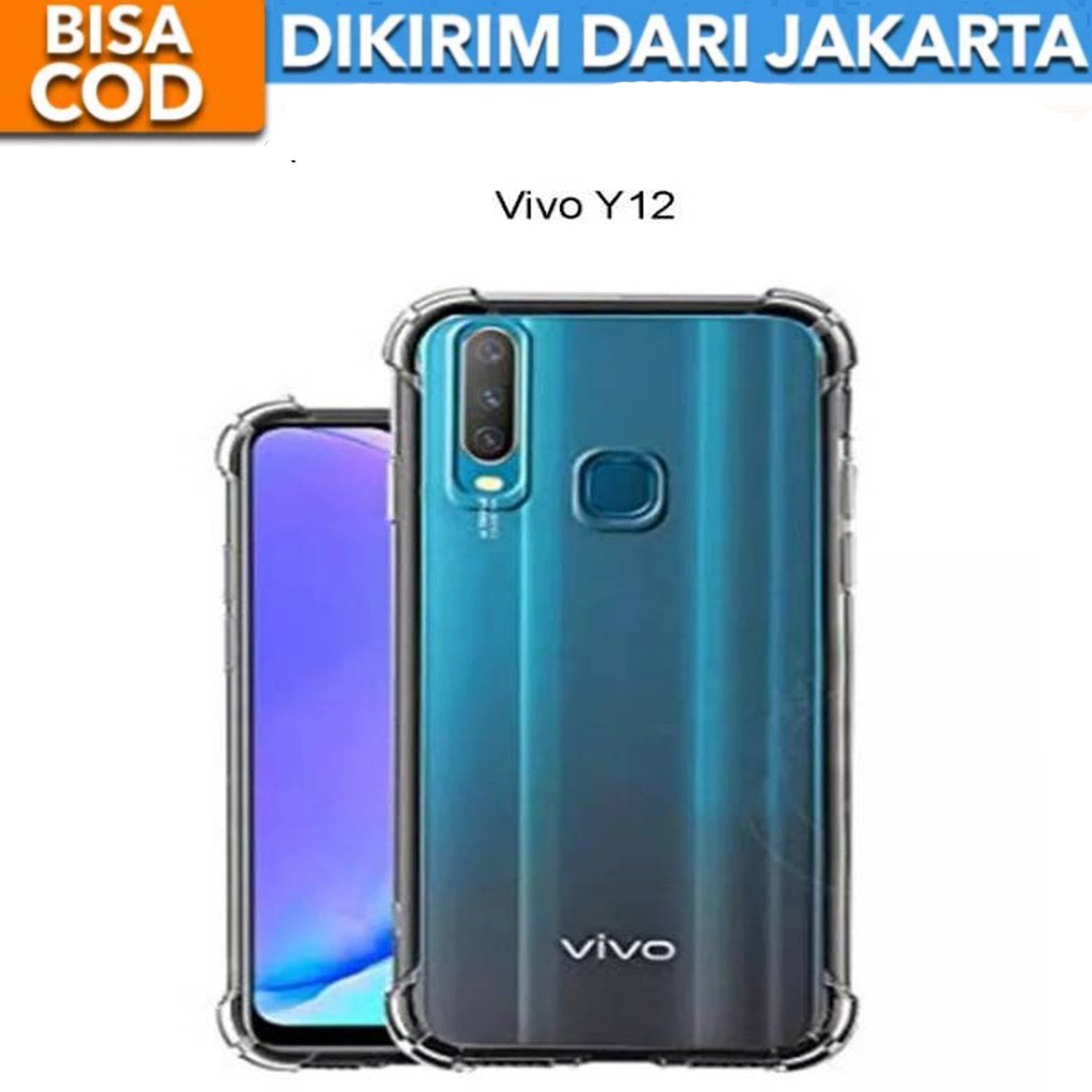 Casing Vivo Y12 Anti Crack SoftCase