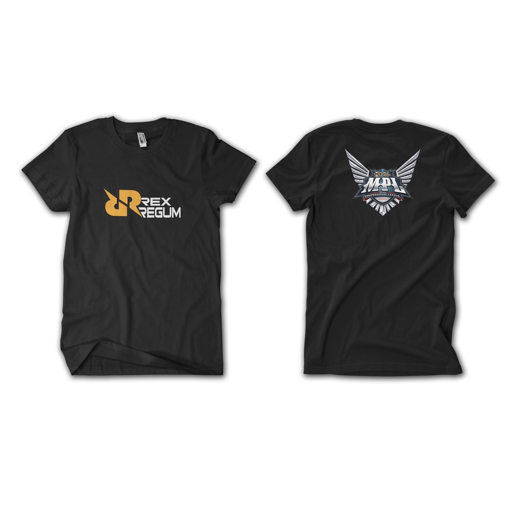 KAOS UNISEX DEWASA DAN ANAK MOBILE LEGEND RRQ MPL/ KAOS MLBB ANAK/ KAOS MLBB DEWASA UNISEX