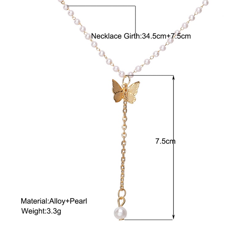 Kalung Multilayer Dengan Liontin Lock Portrait Untuk Wanita