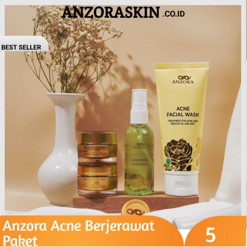 Anzora Skincare Acne - Paket Anzora Acne