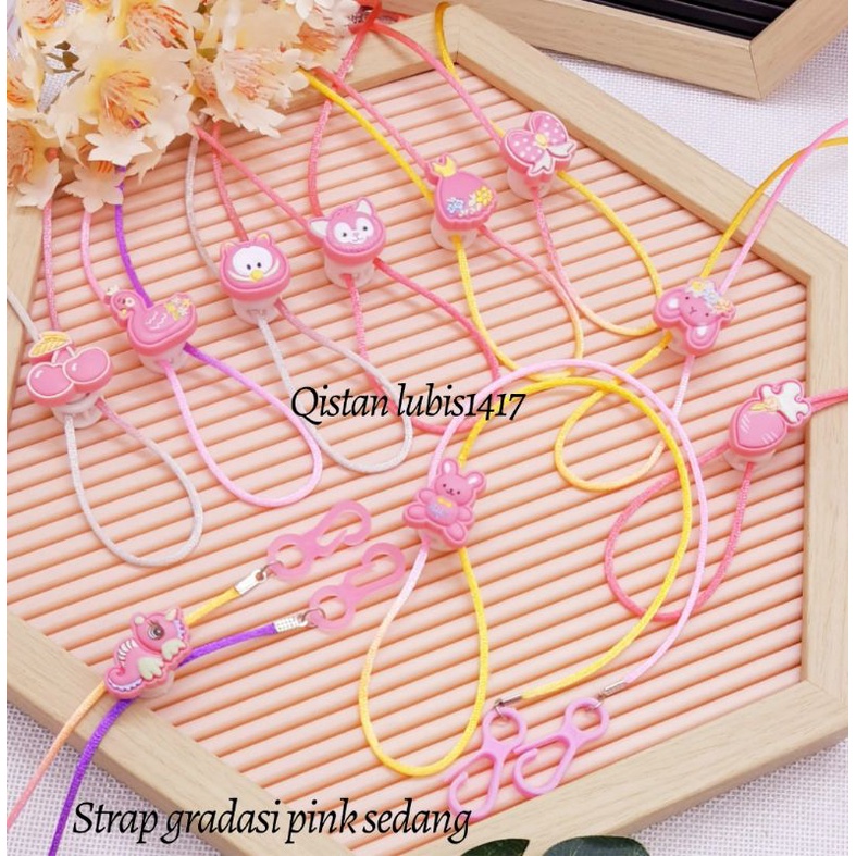 Strap Gradasi Pink sedang