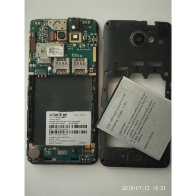 Mesin Andromax A X20 Udah Dual Gsm Bonus Batre Dan Frame Shopee Indonesia