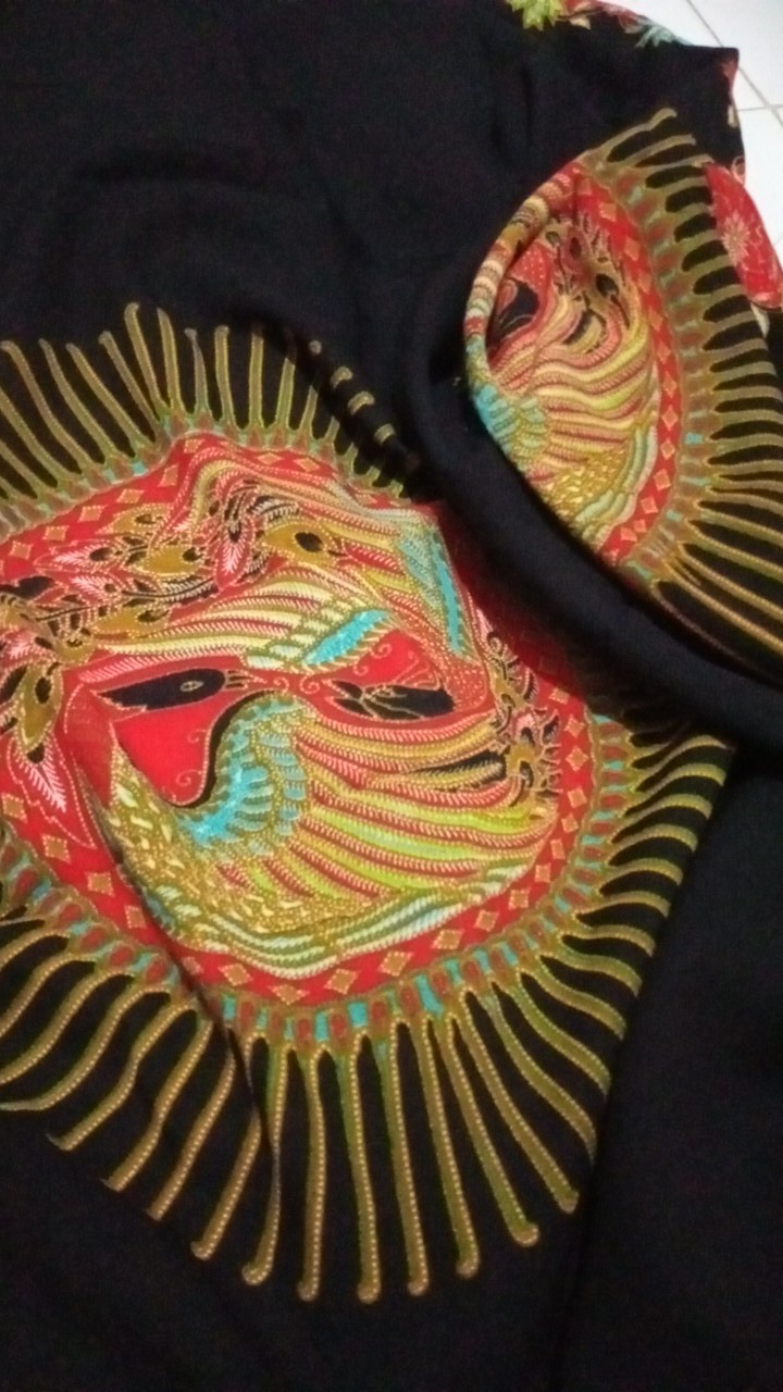 Kaftan Batik Solo Ori Bahan Paris Premium Banyak Motif Allsize Fit Jumbo