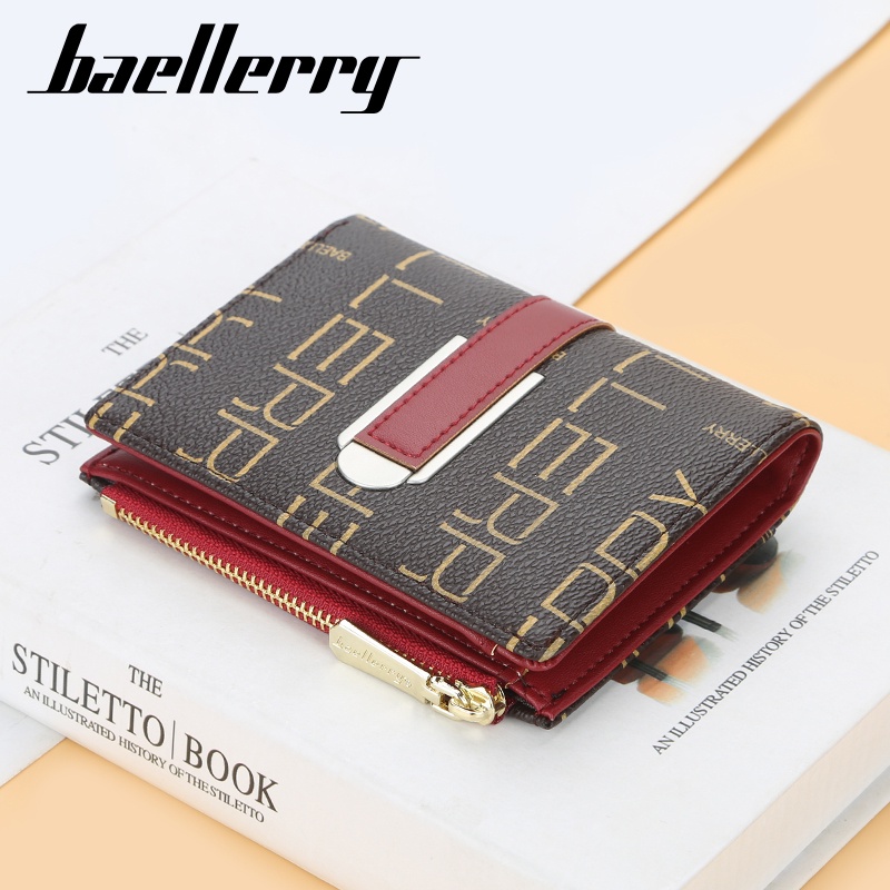 BAELLERRY DR066 Dompet Wanita Kecil Bahan Kulit PU Leather Premium WATCHKITE WKOS
