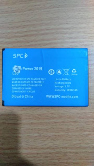 Baterai SPC L60 Batre SPC L60 Battery SPC L60 5800mAh