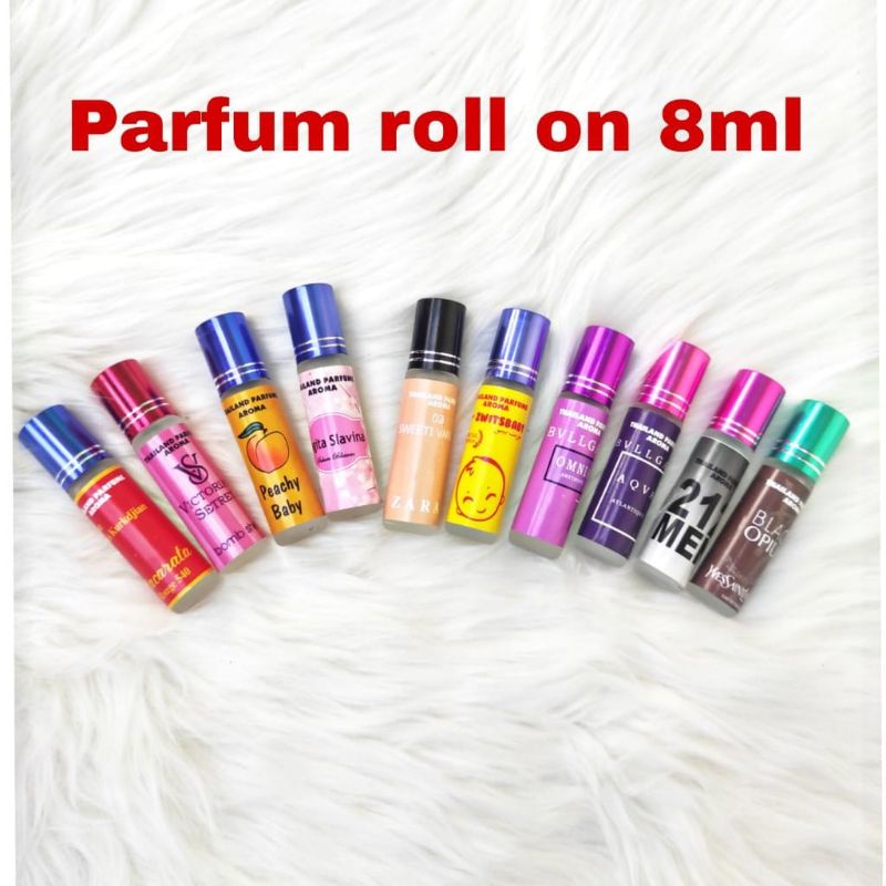 Parfum Thailand ROLL ON 8ml Minyak Wangi Roll On