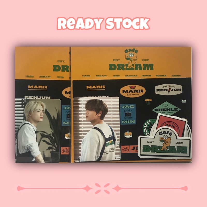 [Ready] Luggage Sticker Cafe Jeno Haechan NCT Dream