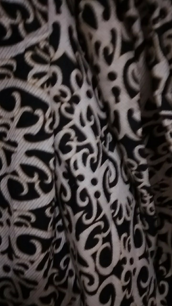 Size M L Xl Xxl Bswart Batik Hrb026 Kenongo Hem Batik Monochrome Semut Coklat Kemeja Batik Pria