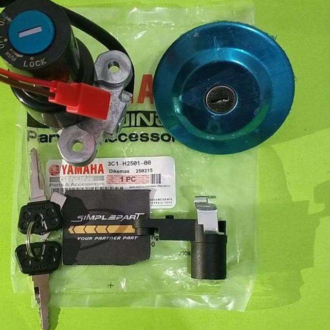 ✈ kunci kontak vixion old set kunci kontak satu set Vixion lama Vixion old ♡