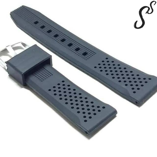 TALI KARET JAM TANGAN CITIZEN ORIENT 22MM