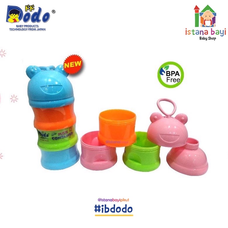 Dodo Milk Container Character DAC065 - Wadah susu bubuk