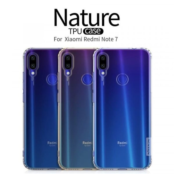 Redmi Note 7 Pro - Original Case Nature TPU Softcase - Grey