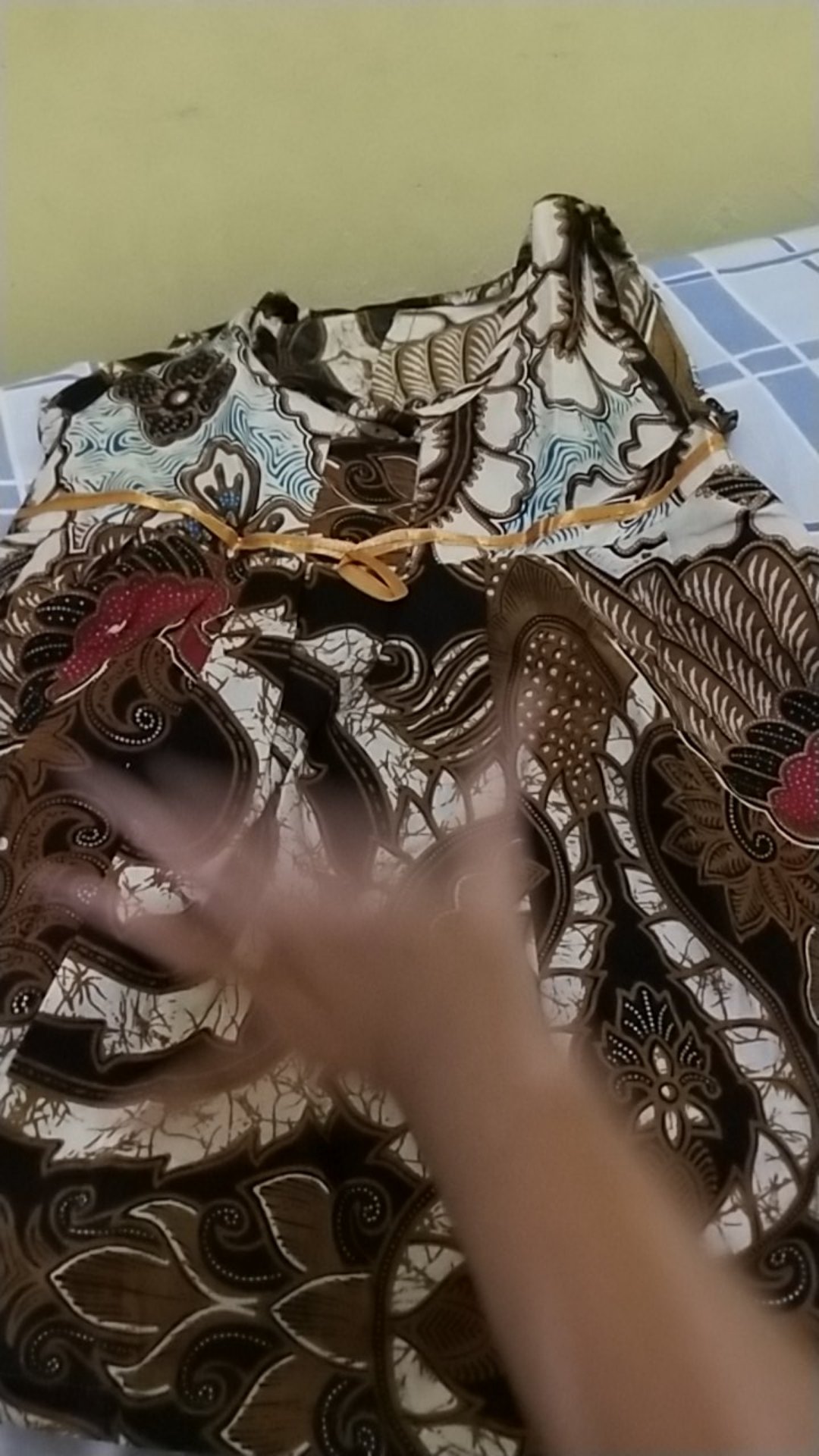 Dress Batik Katun Anak Tanpa Lengan