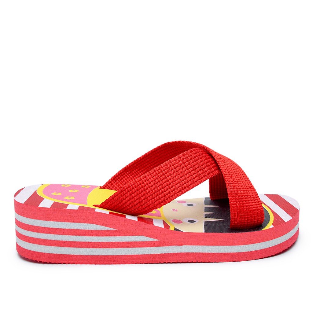 DNOIR Sandal Anak Perempuan SELOP3136 MERAH