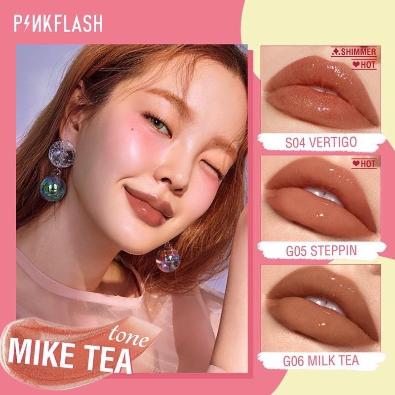 ✨NAGIHI✨ [BPOM &amp; ORI] P|NKFLASH L02 Ohmygloss Lip Gloss Perawatan Bibir