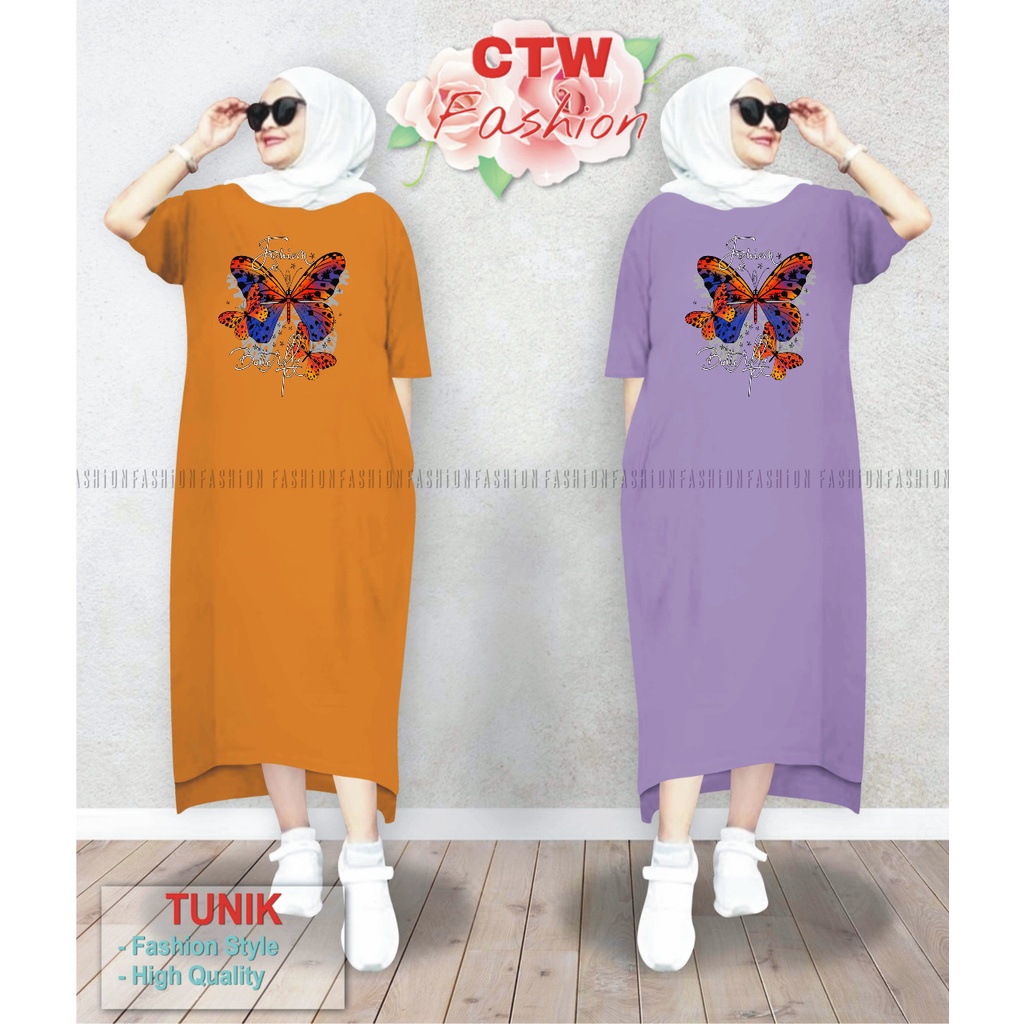 LONG TUNIK WANITA DEWASA/TUNIK DRESS OVERSIZE LD 130/TUNIK VIRAL 2022/TUNIK LAGI TREN/SABLON PRESS PDF
