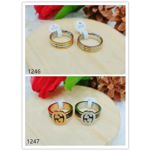 Cincin Titanium Termurah Perhiasan 1246,1247