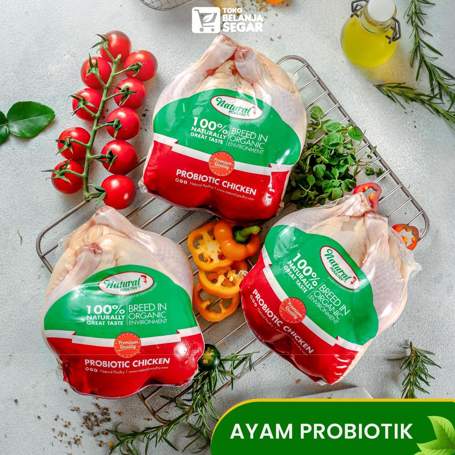 

Ayam Probiotik Reguler (800-900 gram) - Natural Poultry