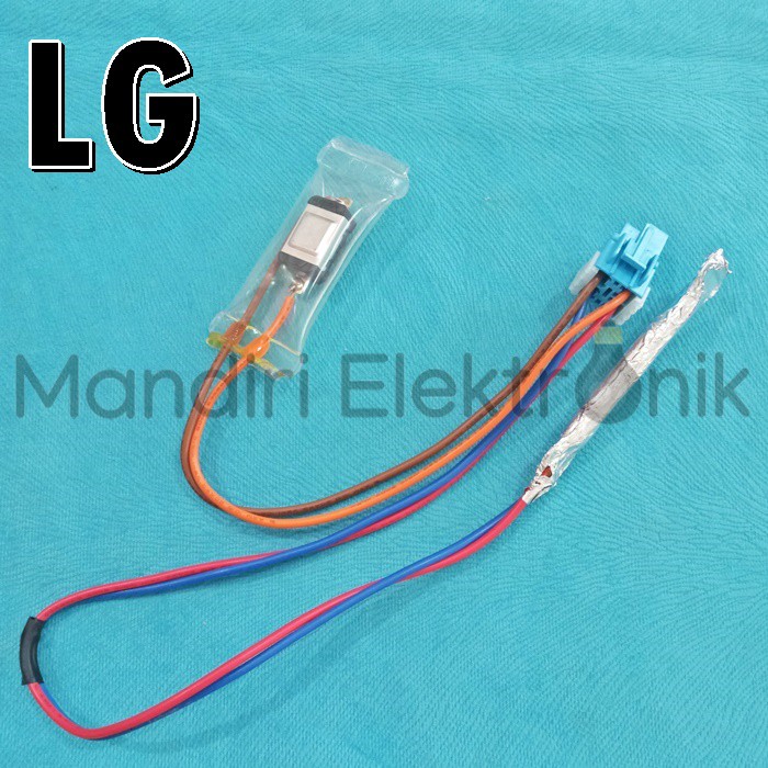 Defrost Bimetal Fuse Kulkas LG Fuse terpisah