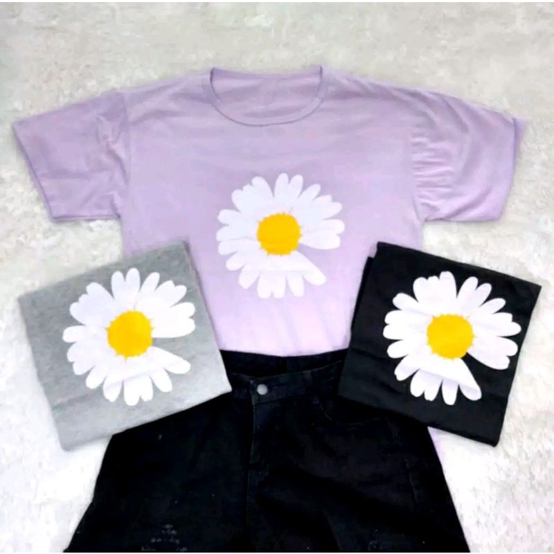 KAOS BUNGA DAISY