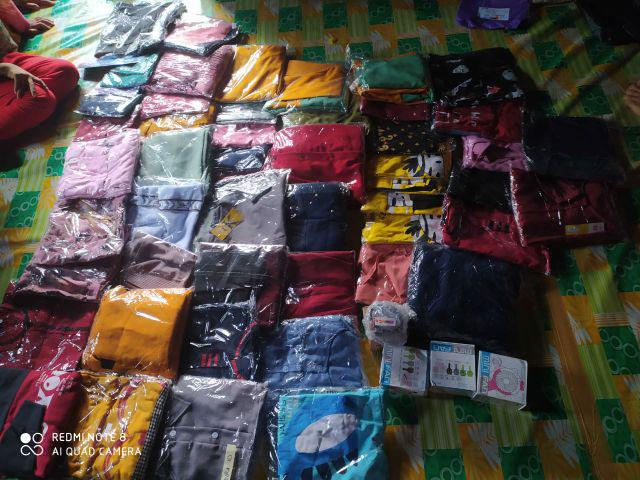 (promo Lebaran) Maura Couple - Sania Ruffle Batik Couple Ori Ndoro Jowi Dnt Garansi Termurah Shopee-