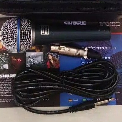 Microphone shure BETA 58A non switch