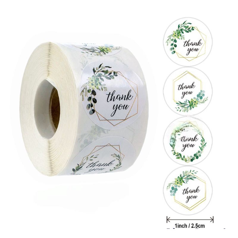 

[READY] 1pcs STICKER LABEL TERIMAKASIH BIJIAN / STICKER THANKS YOU termurah