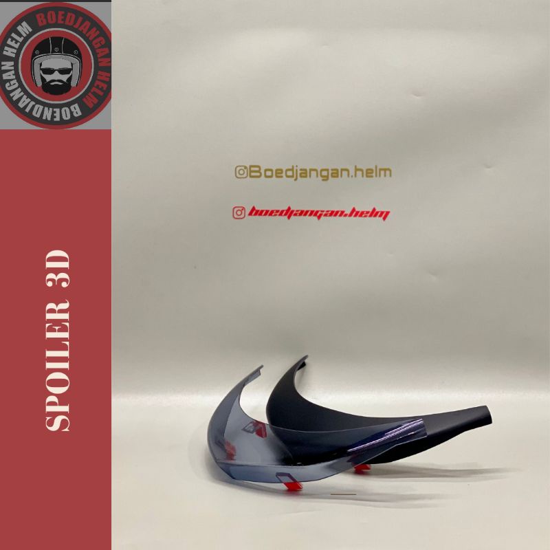 SPOILER HELM KYT TT COURSE - KYT HELM TT COURSE SPOILER 3D