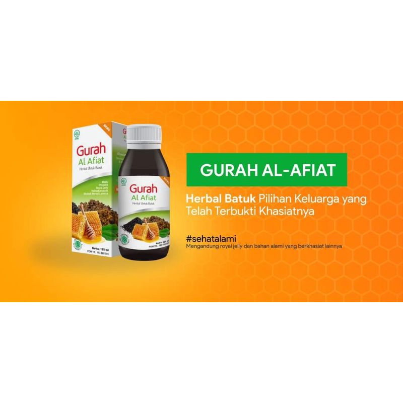 

MADU GURAH AL AFIAT 125 ML HERBAL UNTUK BATUK