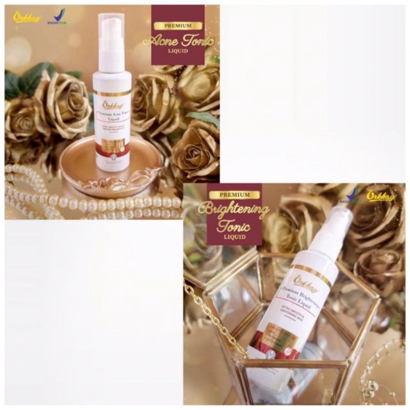 TONIC ACNE PREMIUM & TONIC BRIGHTENING PREMIUM ORKKAY SKINCARE